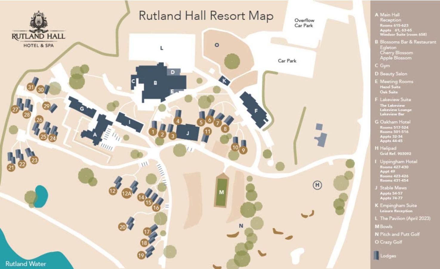 Rutland Hall Hotel أوكهام المظهر الخارجي الصورة